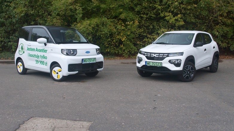 Cenntro Avantier C kontra Dacia Spring Cargo