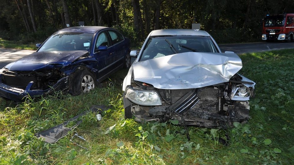 64-latek spowodował wypadek nie ustępując pierwszeństwa, 36-latek trafił do szpitala