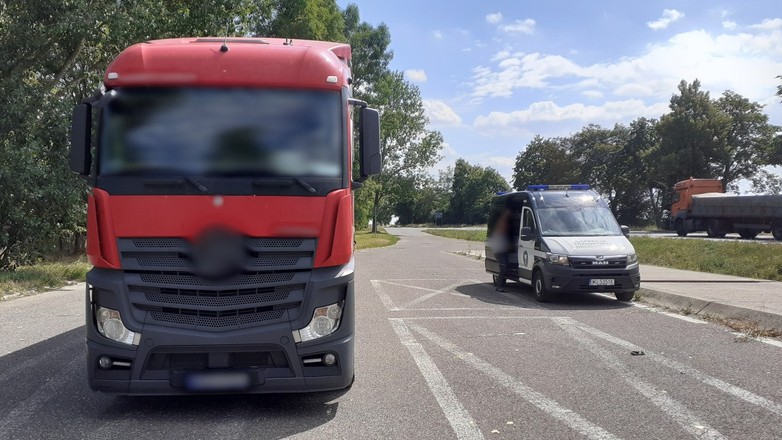 Kierowca-przedsiębiorca nie zważał na limity czasu pracy