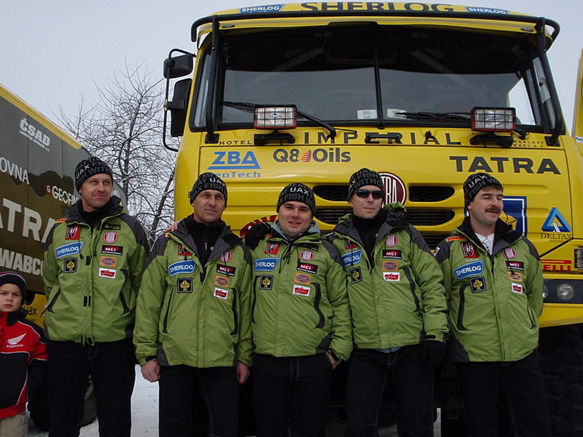 Rajd Dakar 2008: Loprais Tatra Team już w drodze do Lizbony