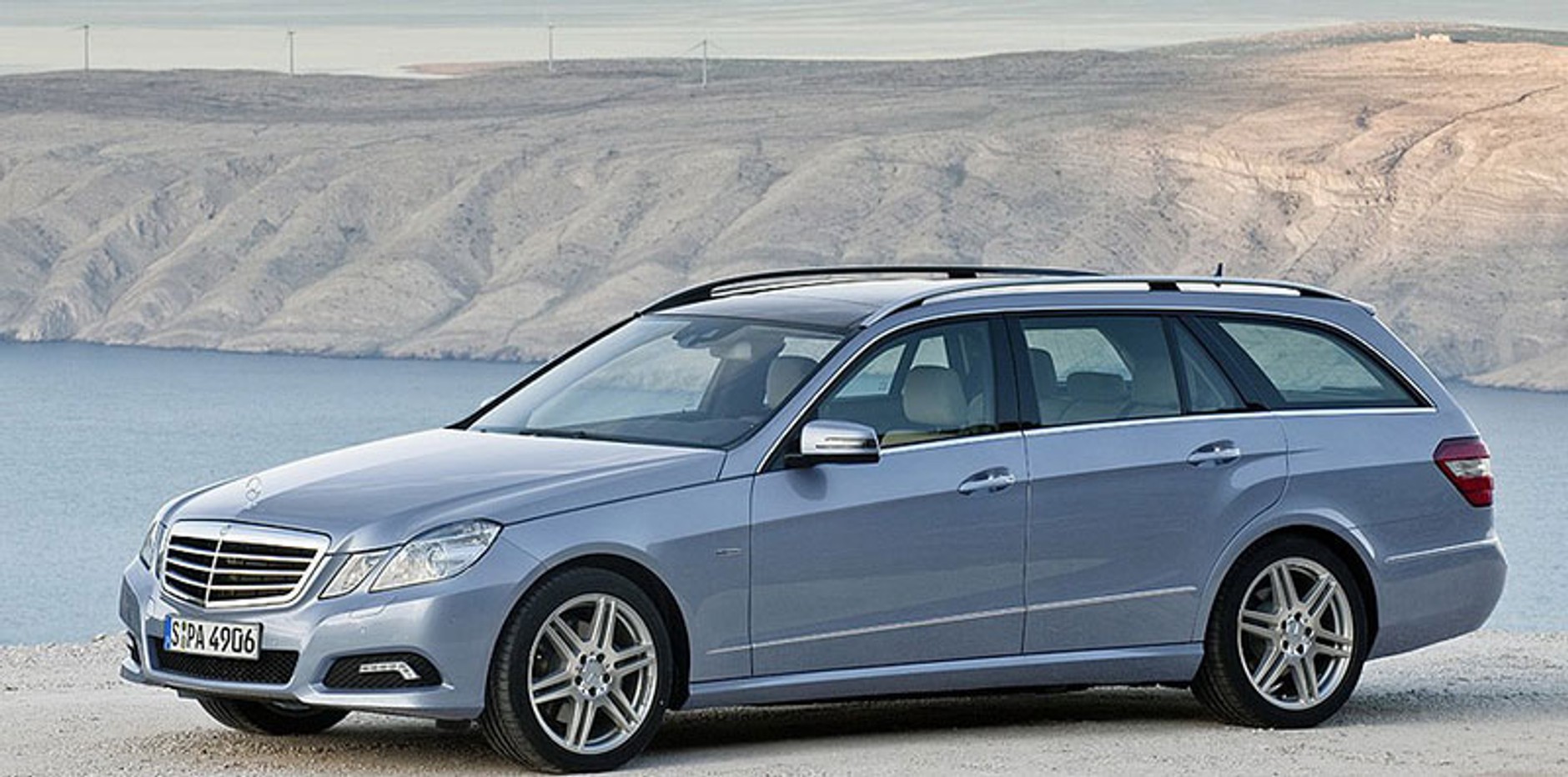 IAA Frankfurt 2009: Mercedes-Benz E-Klasa kombi - nie udało się dotrzymać tajemnicy