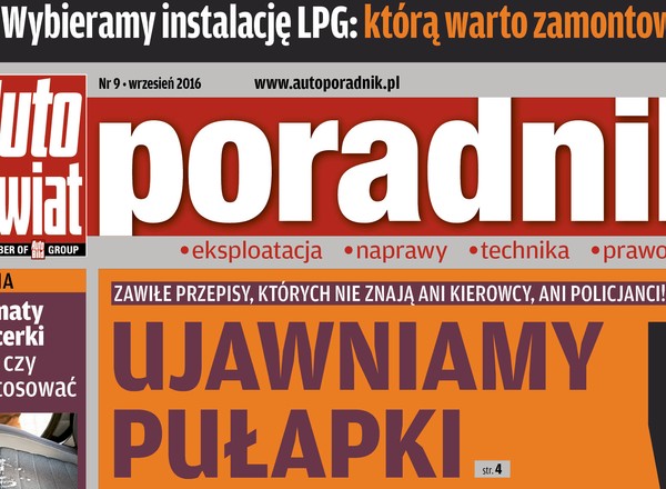 Nowy Auto Świat Poradnik 9/2016 już w sprzedaży