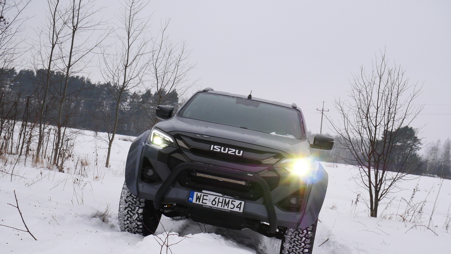 Isuzu D-Max z pakietem Arctic Trucks
