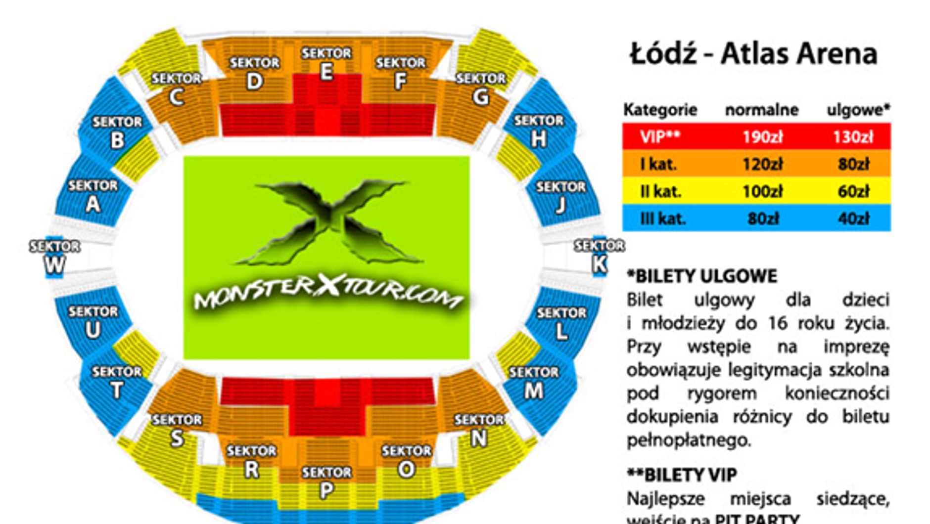 Monster X Tour w Łodzi i Gdańsku