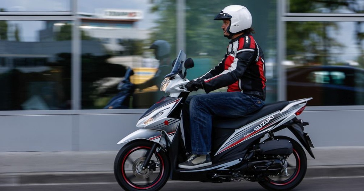 Suzuki Address 125 - również dla kierowców z prawem jazdy kat. B
