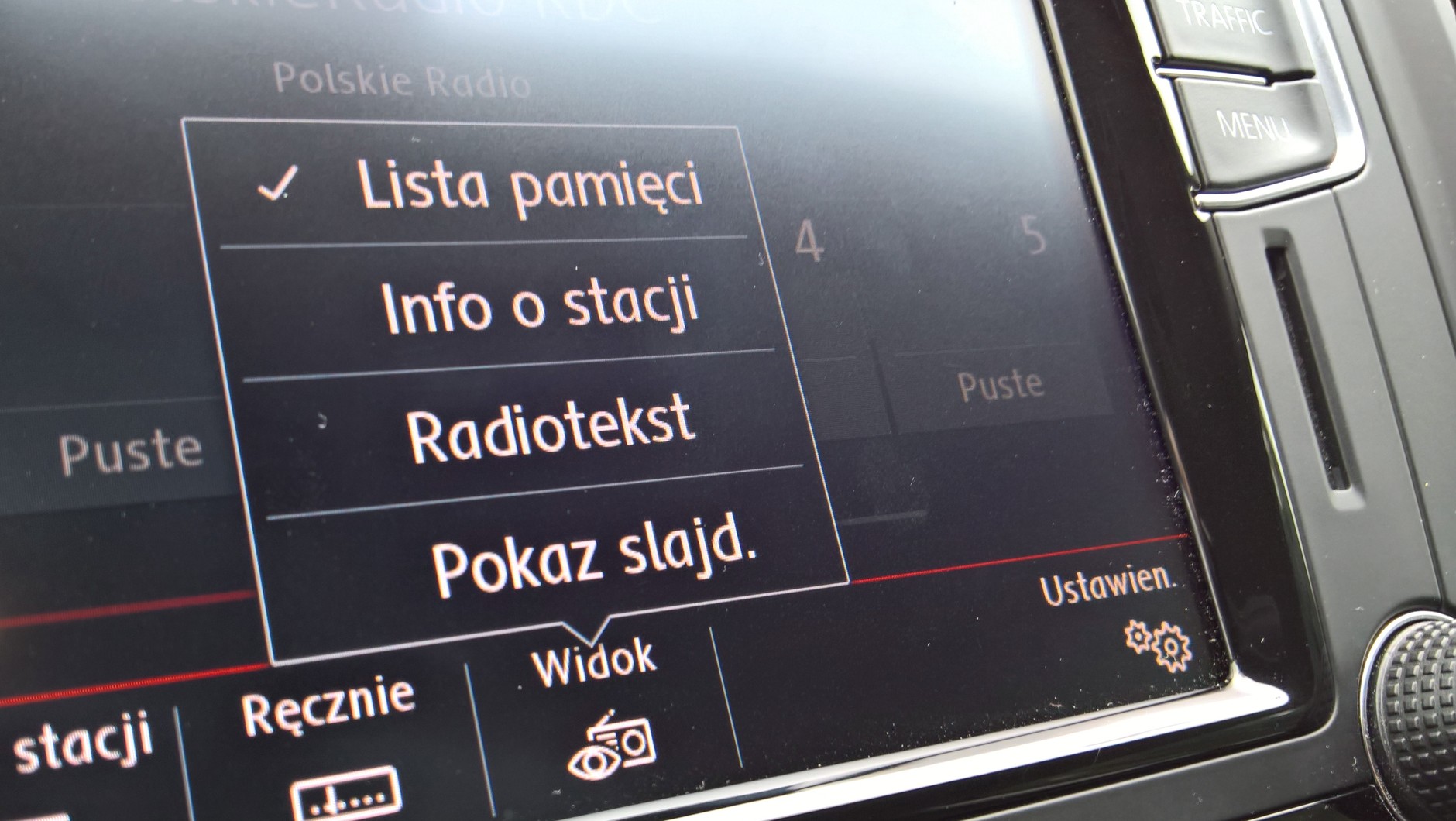 Opcje DAB - odbiornik Discover Media  Plus w VW Multivan