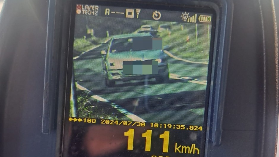 Zauważyli go policjanci z grupy Speed. Dostał 4000 zł mandatu