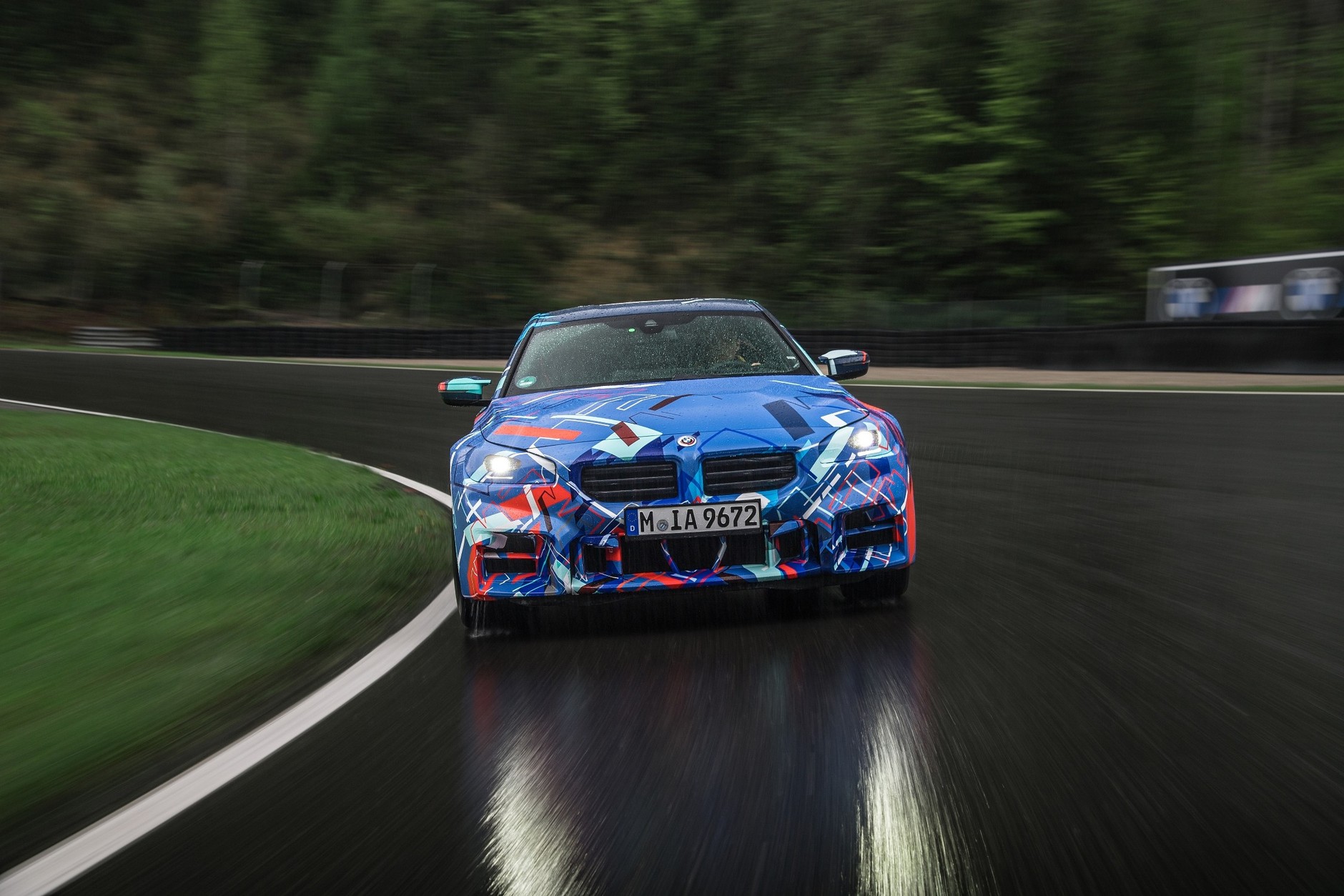 Nowe BMW M2 (2022) podczas testów na Salzburgringu