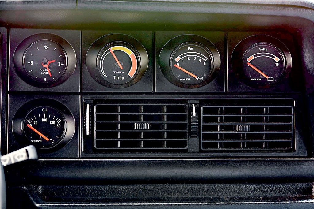 Volvo 242 Turbo - kanty w wersji z doładowaniem