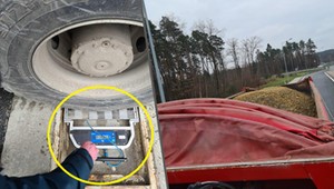 Kierowca wiózł pospółkę i kłamał w żywe oczy. Inspektorzy ITD wysłali go na wagę