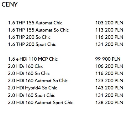 Citroen DS5 wiosną od 99 900 zł