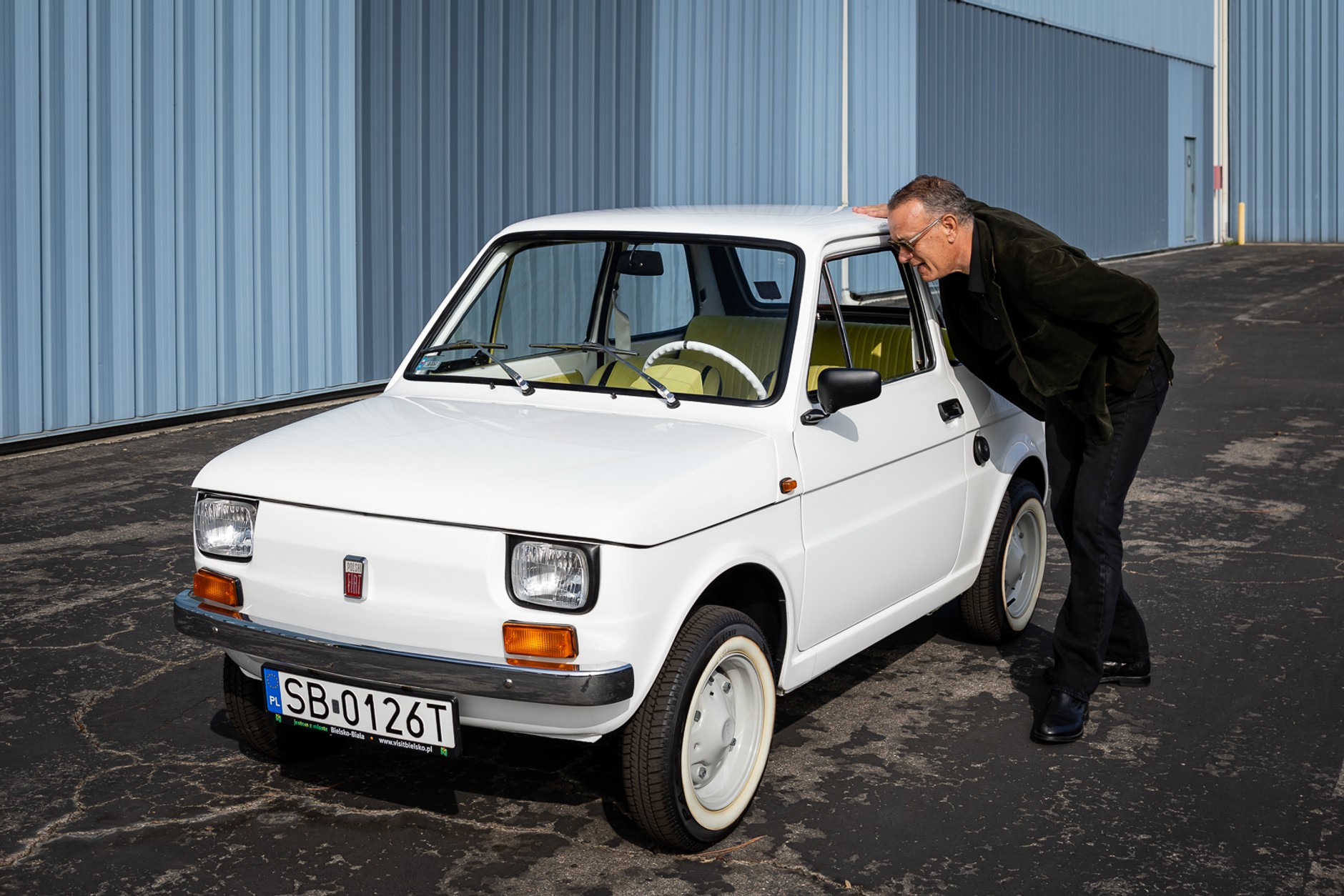 Fiat 126 p Toma Hanksa