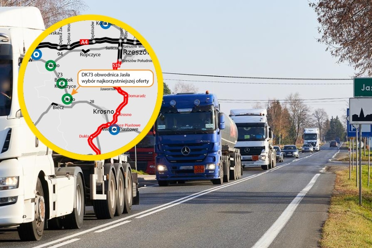 Niedługo ruszy budowa obwodnicy Jasła. Padły pierwsze daty