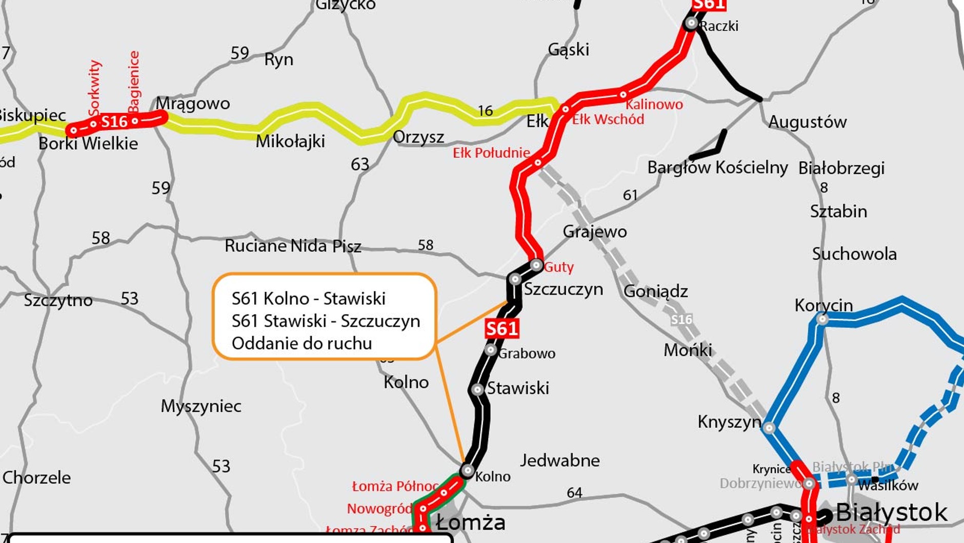 Droga ekspresowa S61 - Via Baltica