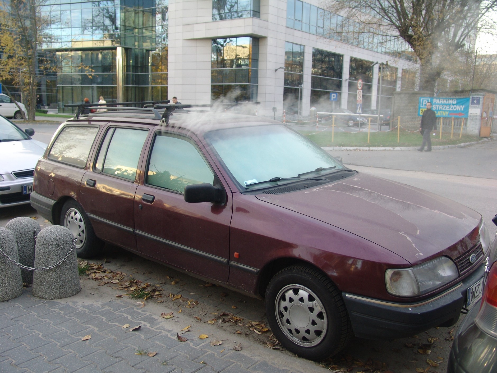 Dlaczego ten samochód się zapalił?