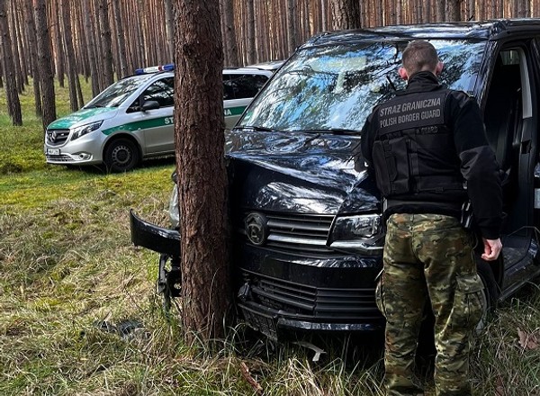 Próbował przekroczyć przejście graniczne z Niemcami. Stracił auto warte 250 tys. zł