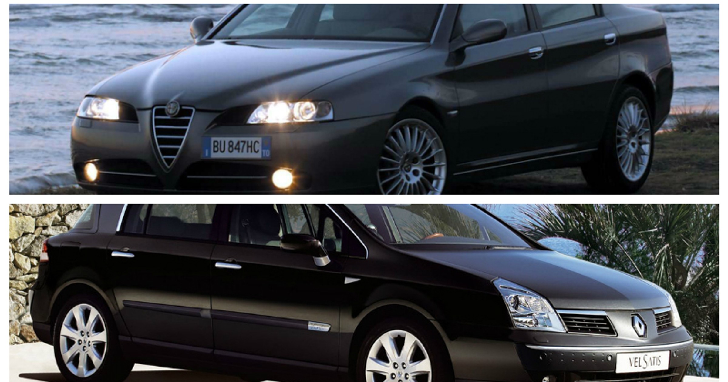 Renault Vel Satis VS Alfa Romeo 166