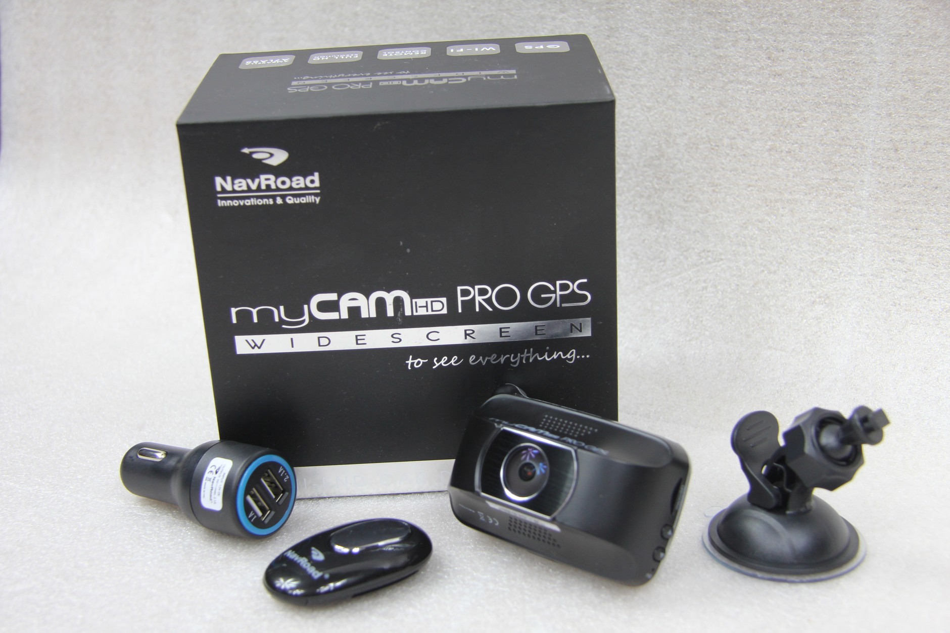 NavRoad myCAM HD Pro GPS z akcesoriami