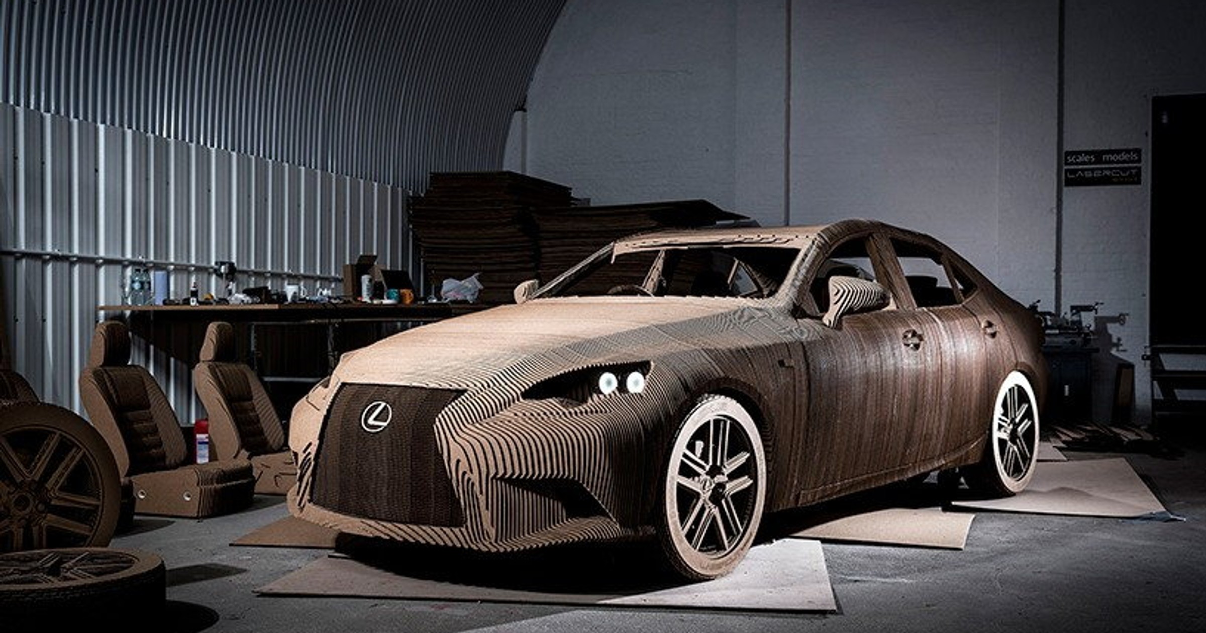 Lexus IS Origami