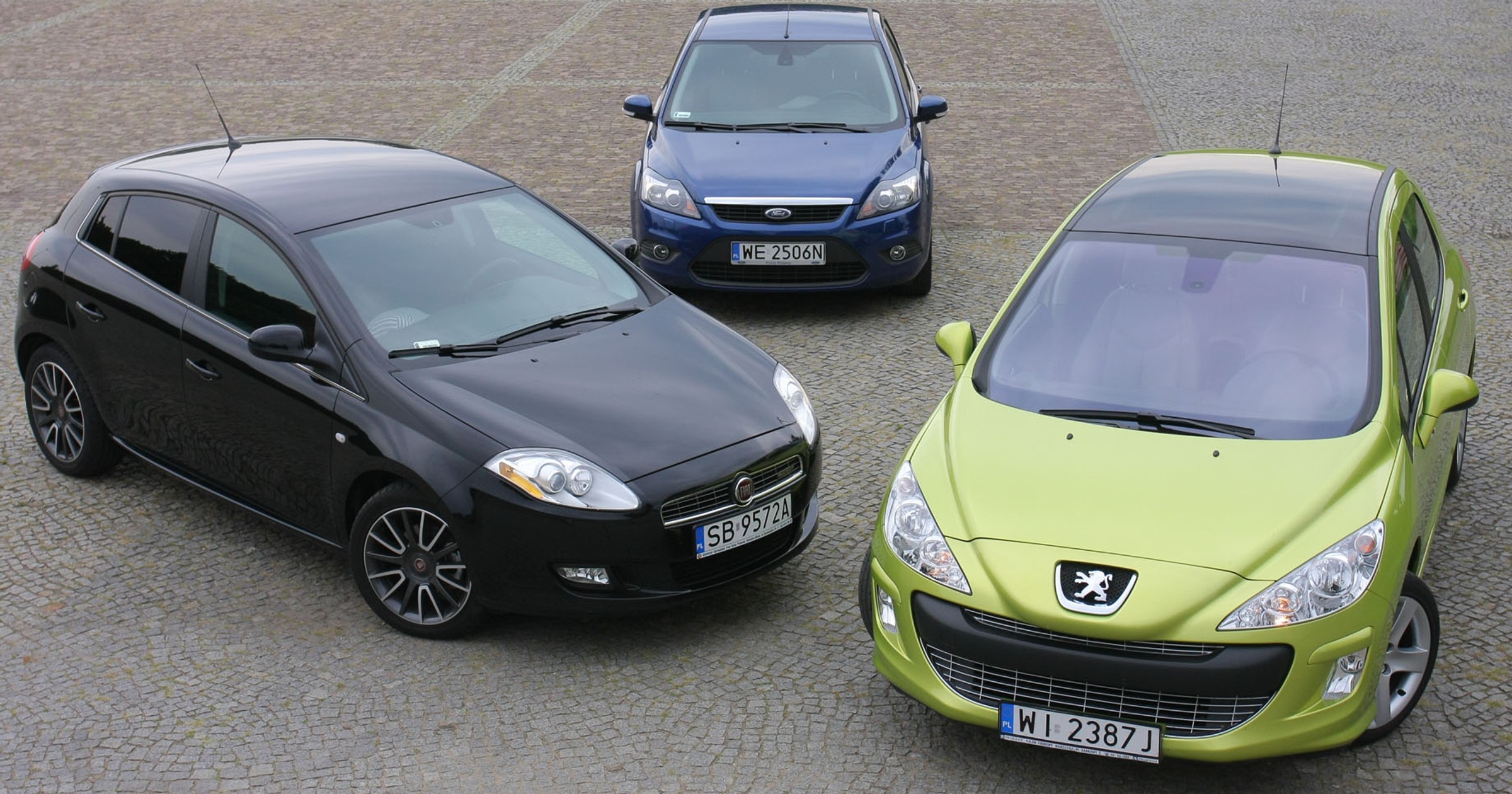 Fiat Bravo kontra Peugeot 308 i Ford Forcus - tanie, oszczędne, czy także trwałe?