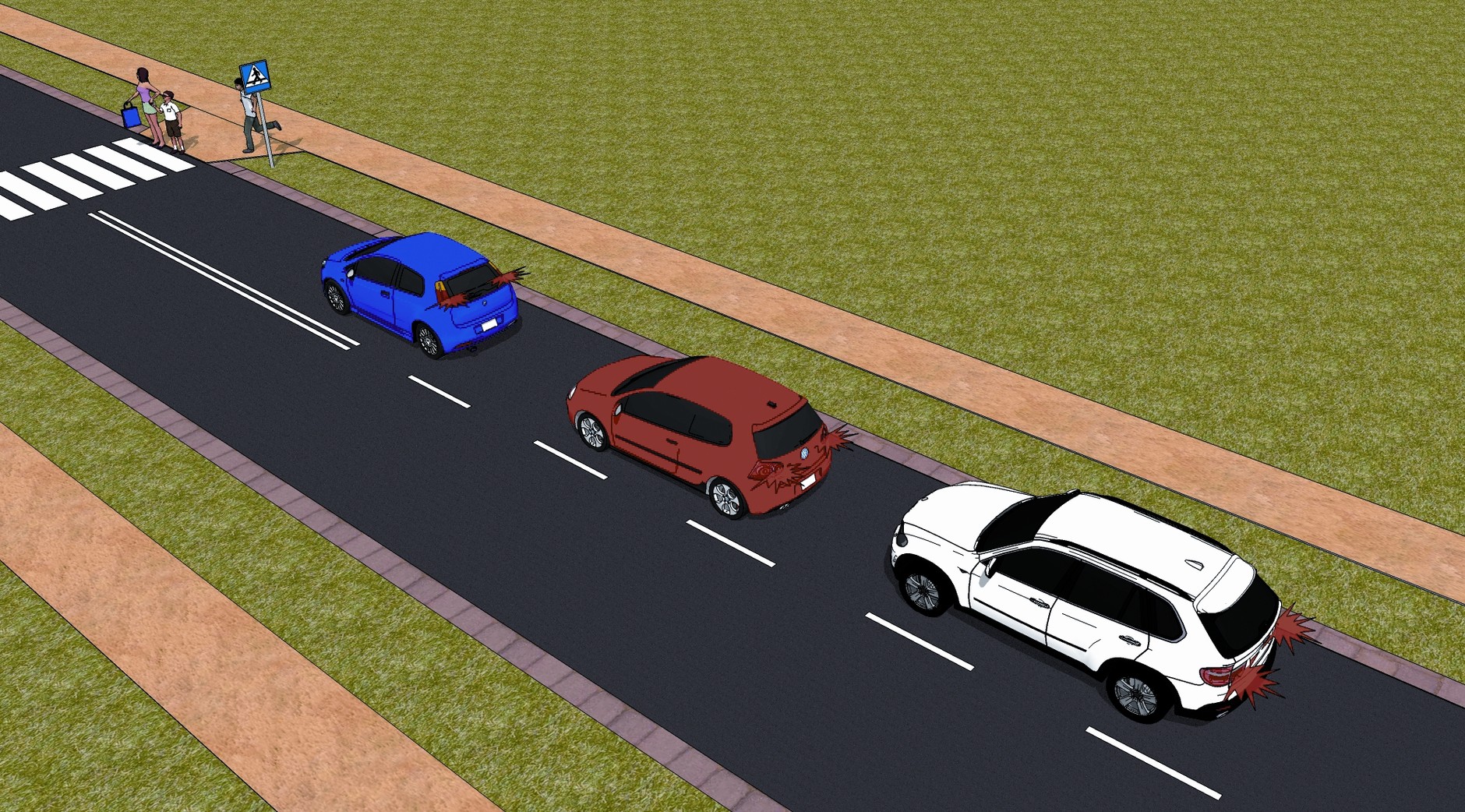 Czy jesteś dobrym kierowcą? Jak sygnalizować światłami hamowania?