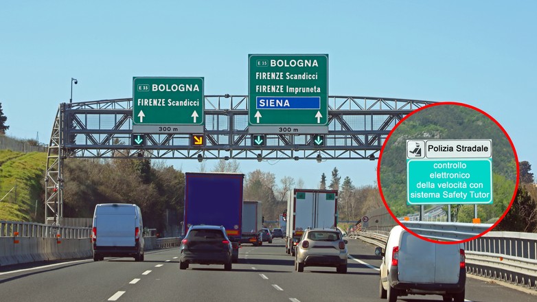 Ponad 2500 km włoskich dróg znajduje się pod nadzorem systemu Tutor. Na wielu odcinkach jest to już system Tutor 3.0, który potrafi znacznie więcej niż zwykłe odcinkowe pomiary prędkości. 