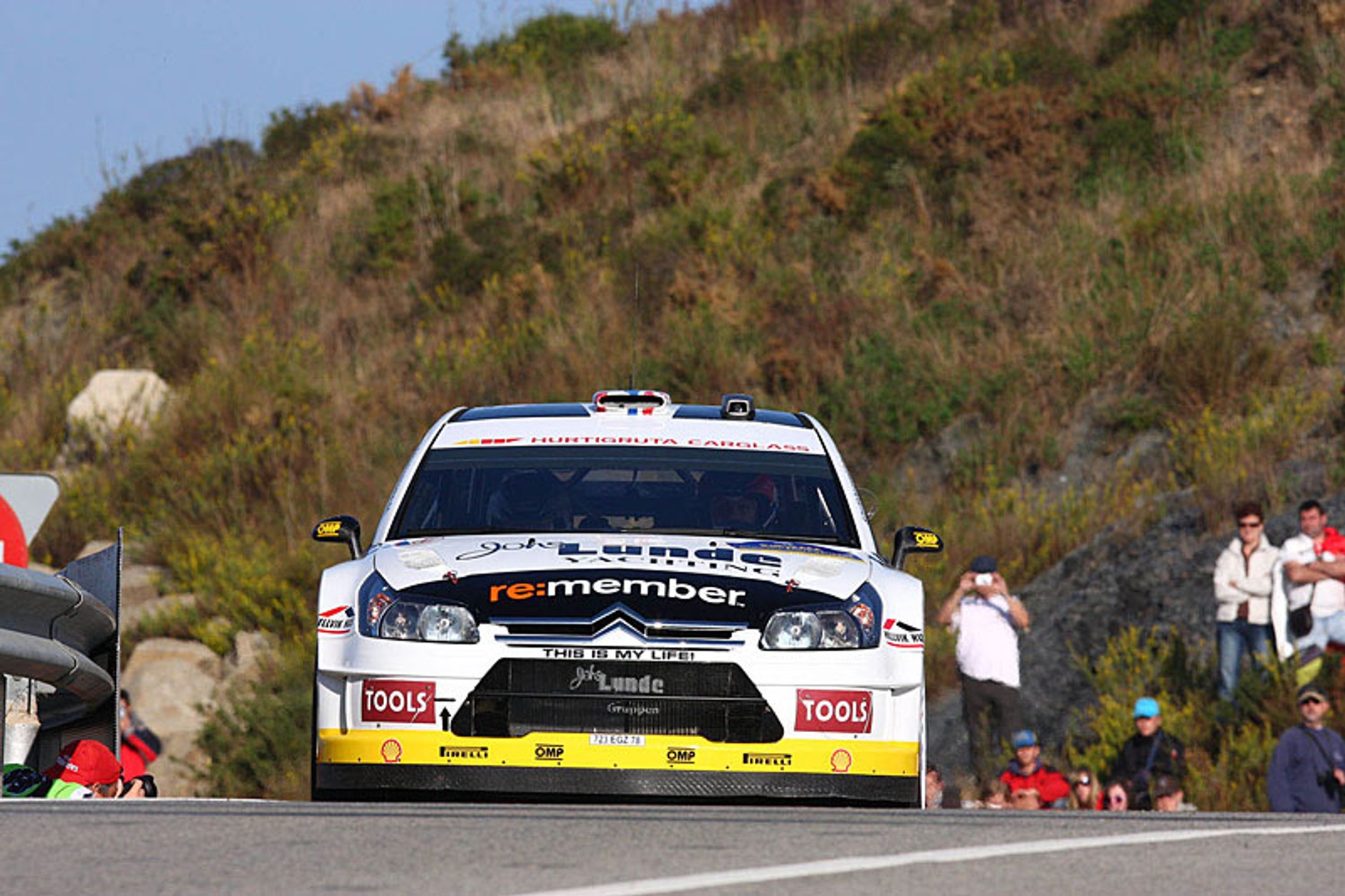 Rajd Hiszpanii 2009: Citroën mistrzem, Hirvonen wciąż liderem - fotogaleria Rallyworld©Willy Weyens