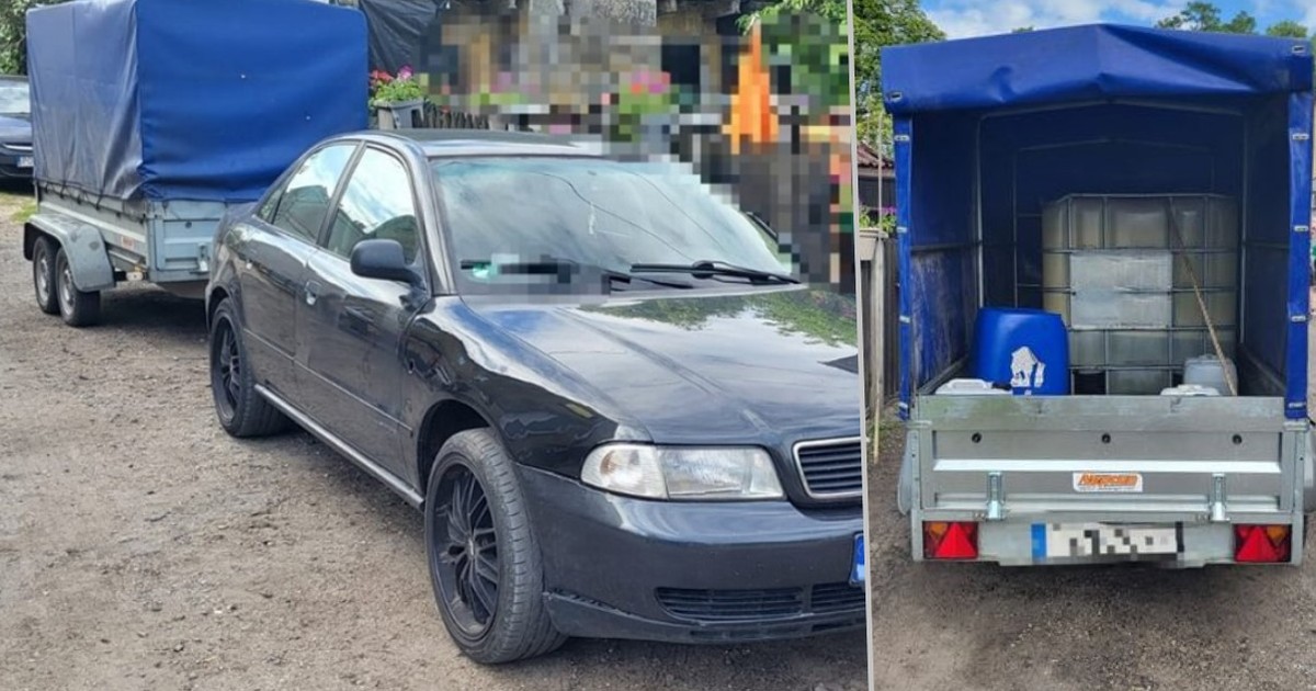 Seryjni złodzieje paliwa za jednym razem potrafili ukraść 1000 l
