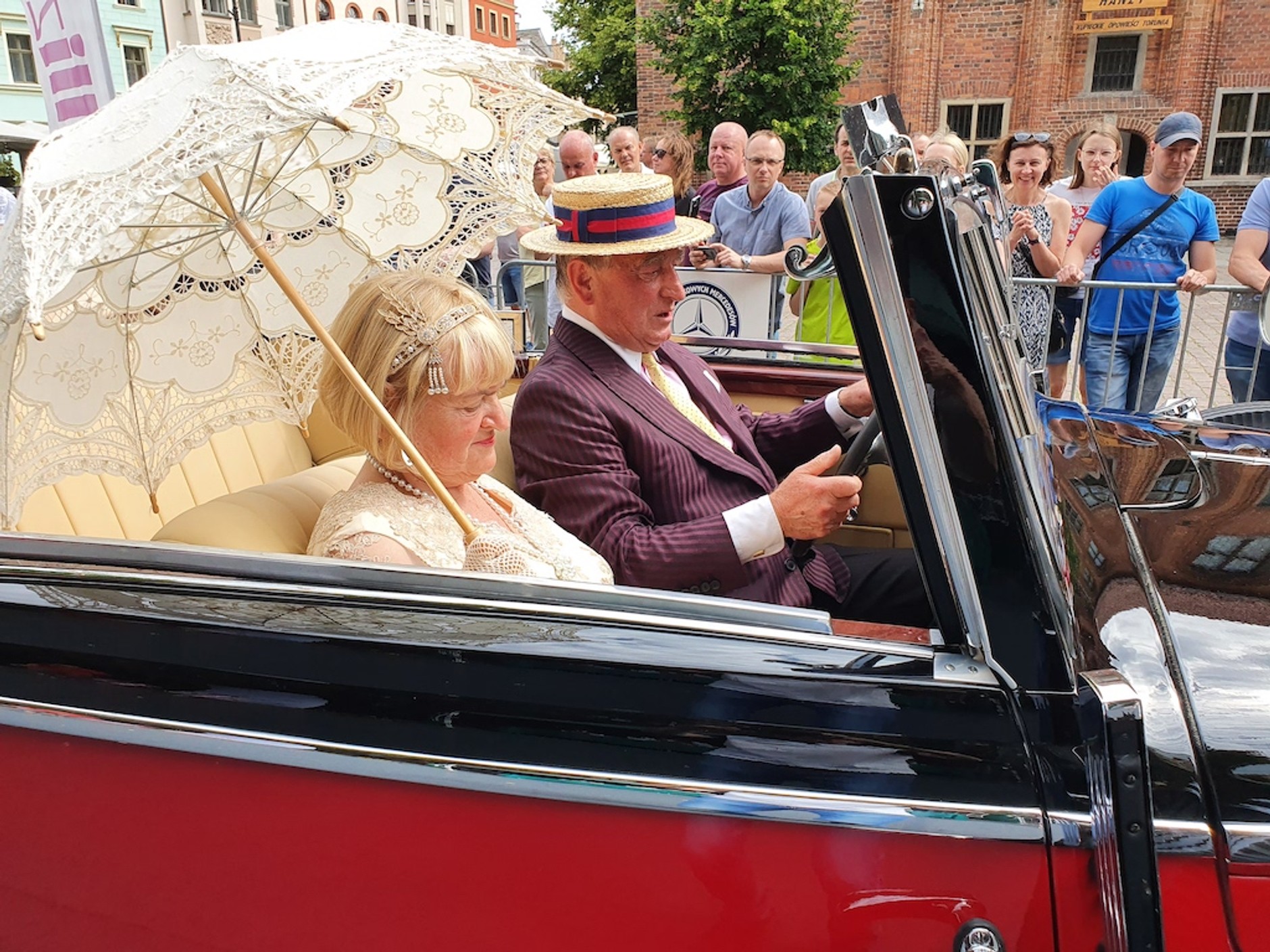 Zlot Mercedesów w Toruniu