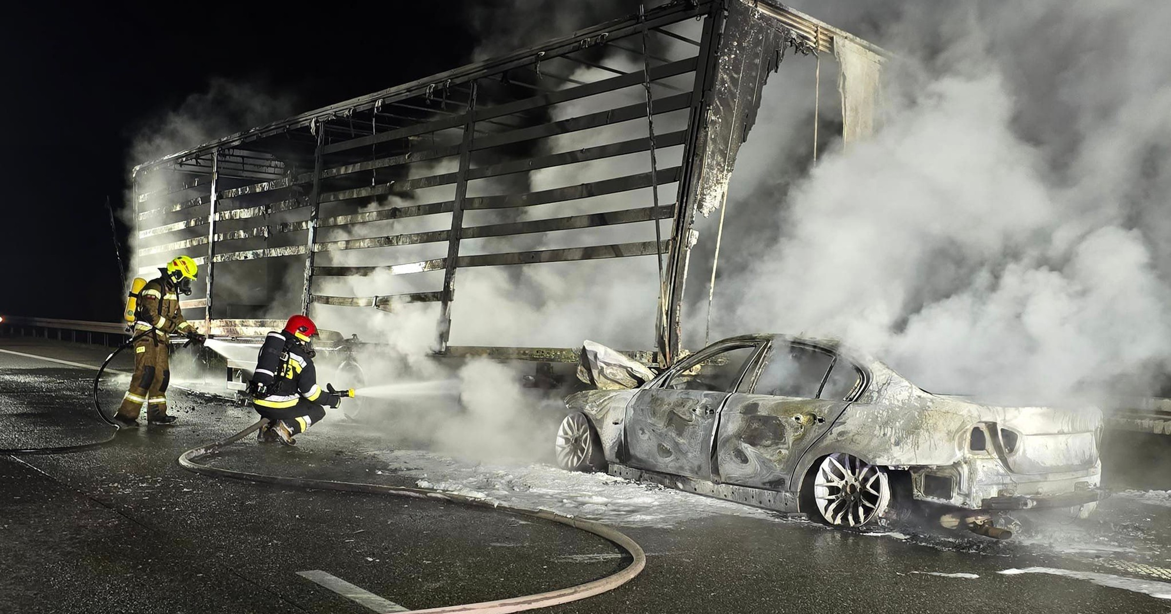 Śmiertelny wypadek na autostradzie A2