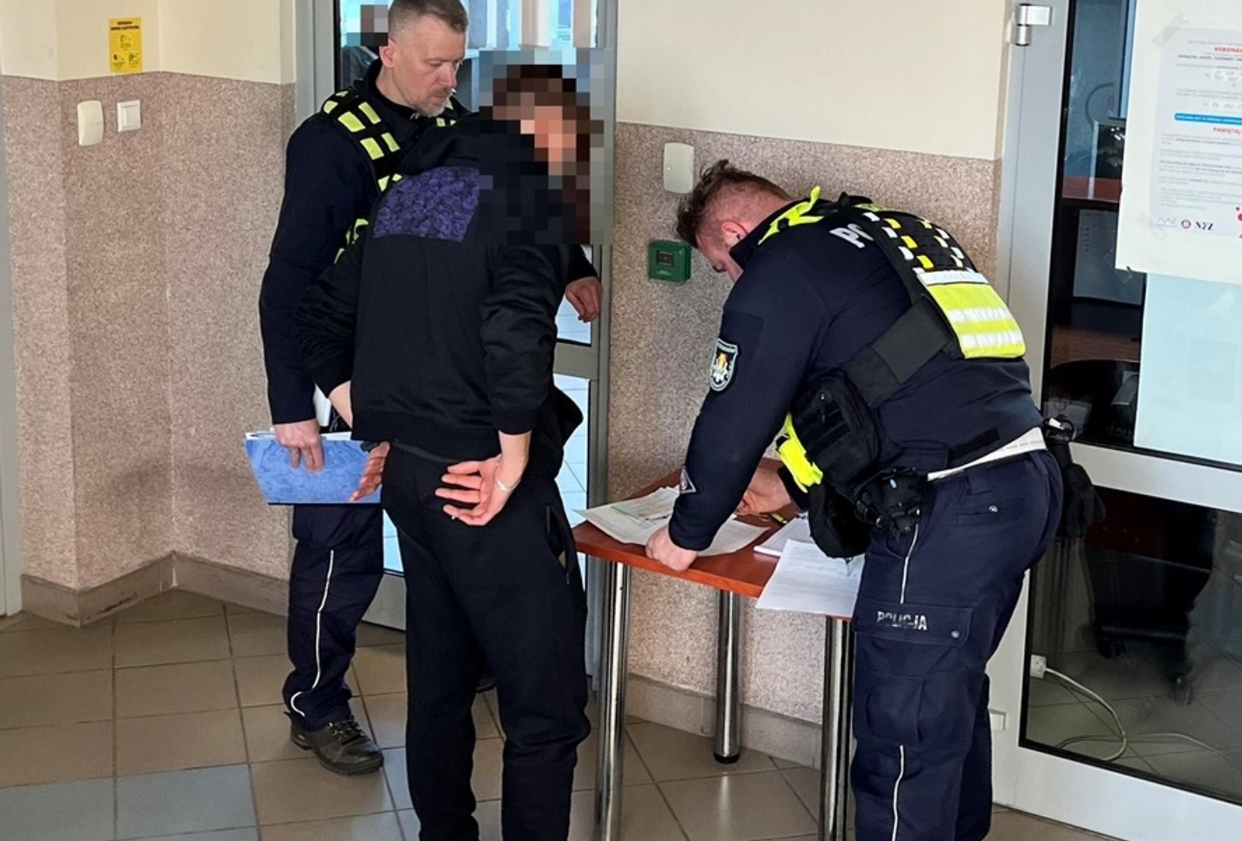 Sprawca zdarzenia na przejściu dla pieszych w Czluchowie