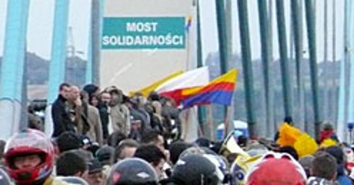 Most Solidarności w Płocku otwarty