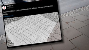 Naprawa tego bruku wprawia w osłupienie. Zabrakło kostki, więc zrobili kamuflaż