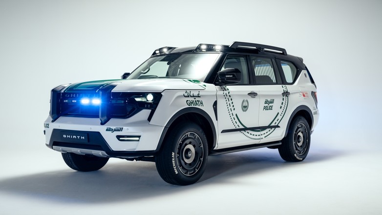Ghiath Smart Patrol - radiowóz z Dubaju