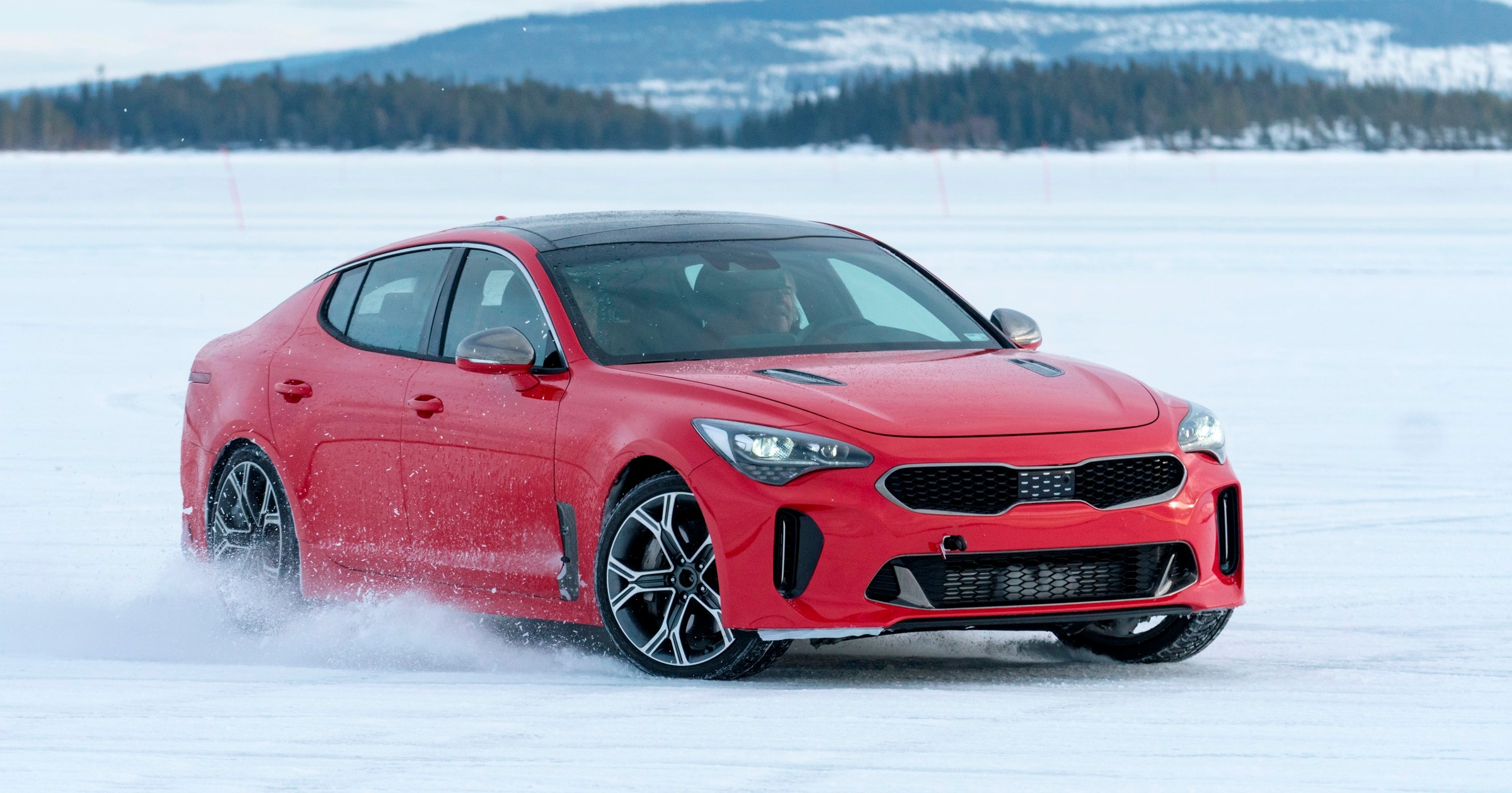Kia Stinger - testy zimowe