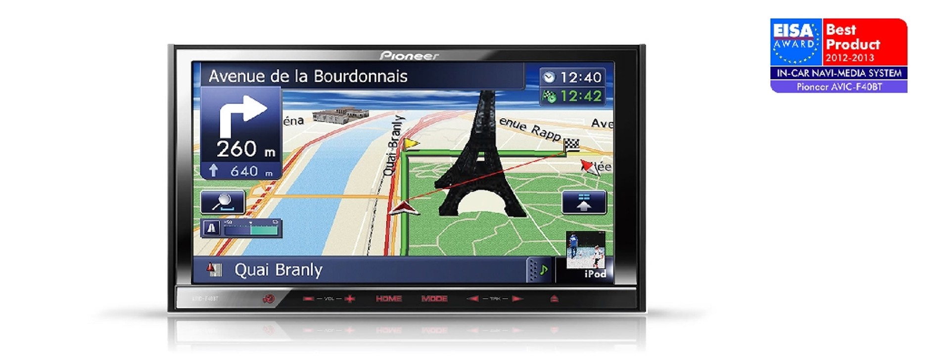 Pioneer AVIC-F40BT: najlepszy system nawigacji samochodowej wg. EISA