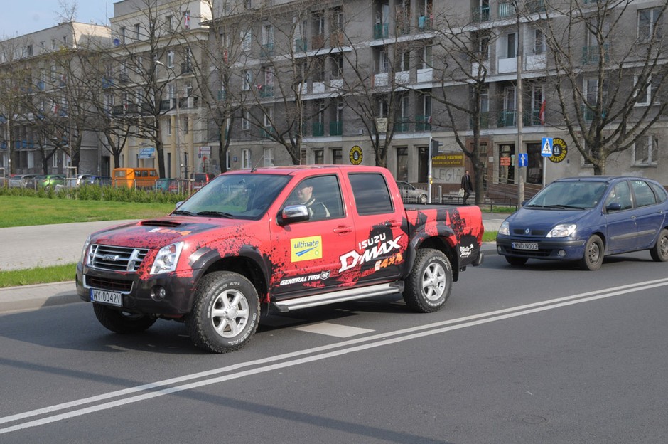 Isuzu D-Max: jazda na maxa