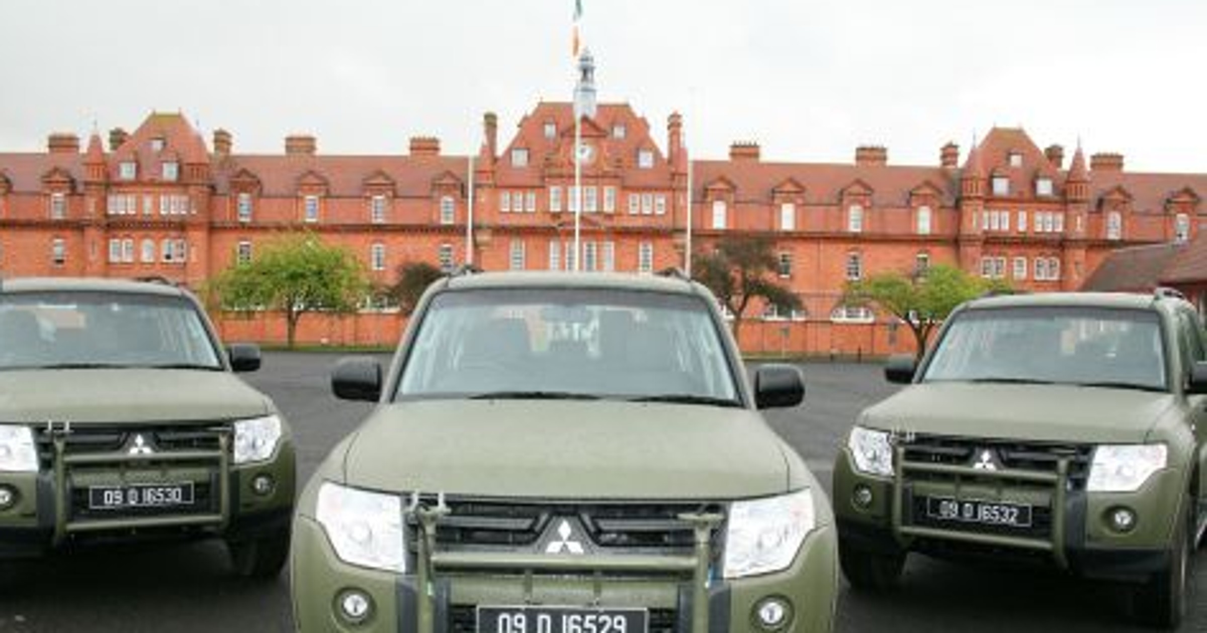 Mitsubishi Pajero - W służbie Irlandzkiej Armii