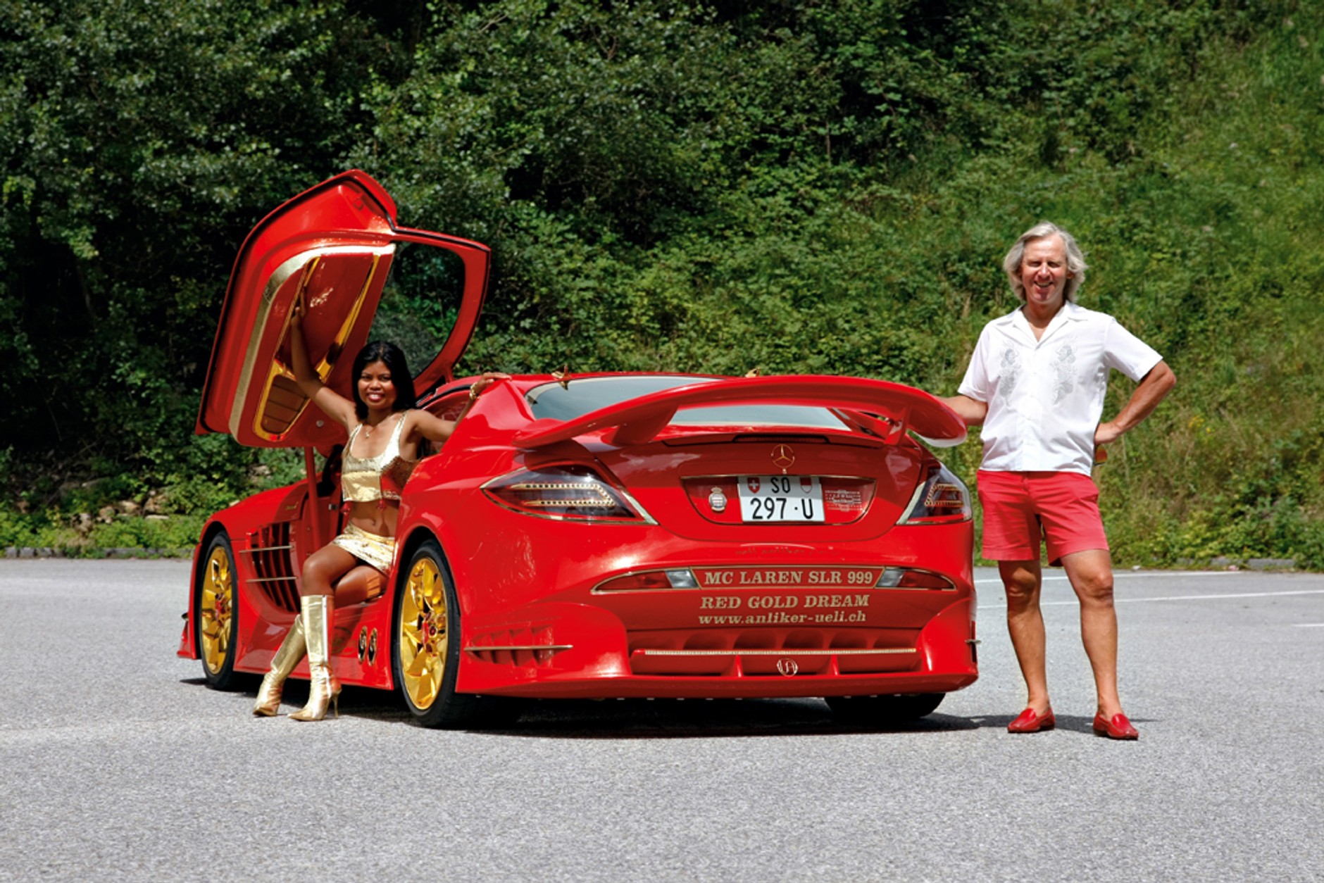 Anliker SLR 999 Red Gold Dream: Skarbiec na kołach