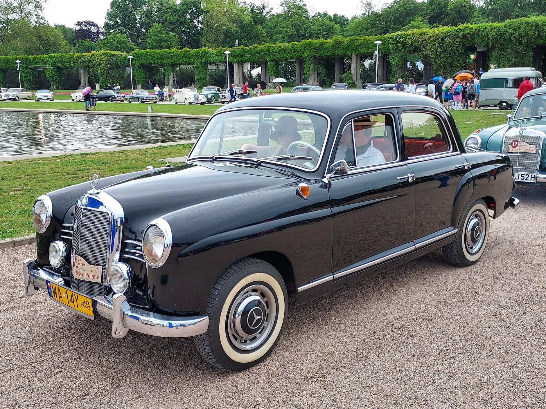 Zlot zabytkowych Mercedesów Wrocław 2025