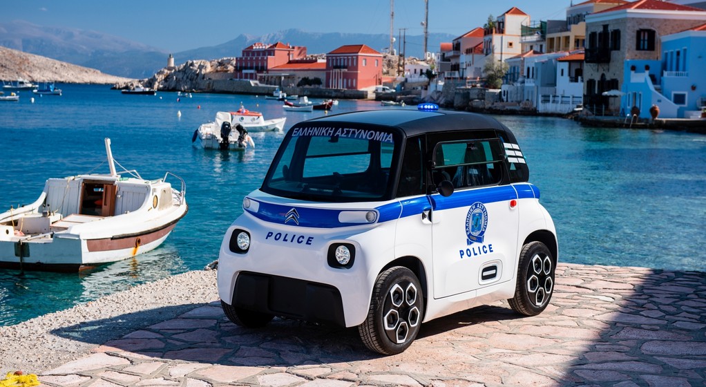 Elektryczne Citroeny dla policji i straży przybrzeżnej w Grecji