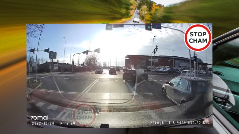 Myślał, że ucieka przed mafią, a drugi ścigał, bo myślał, że jedzie za pijanym