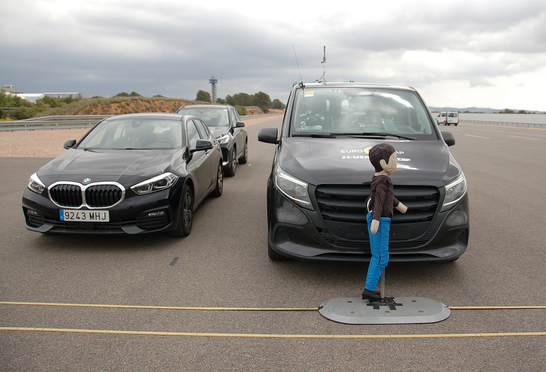 Mercedes Vito okazał się jednym z dwóch najbezpieczniejszych vanów