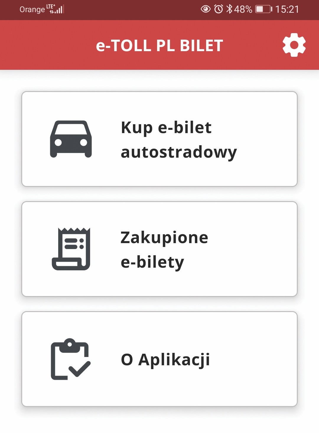 Aplikacja e-Toll PL Bilet