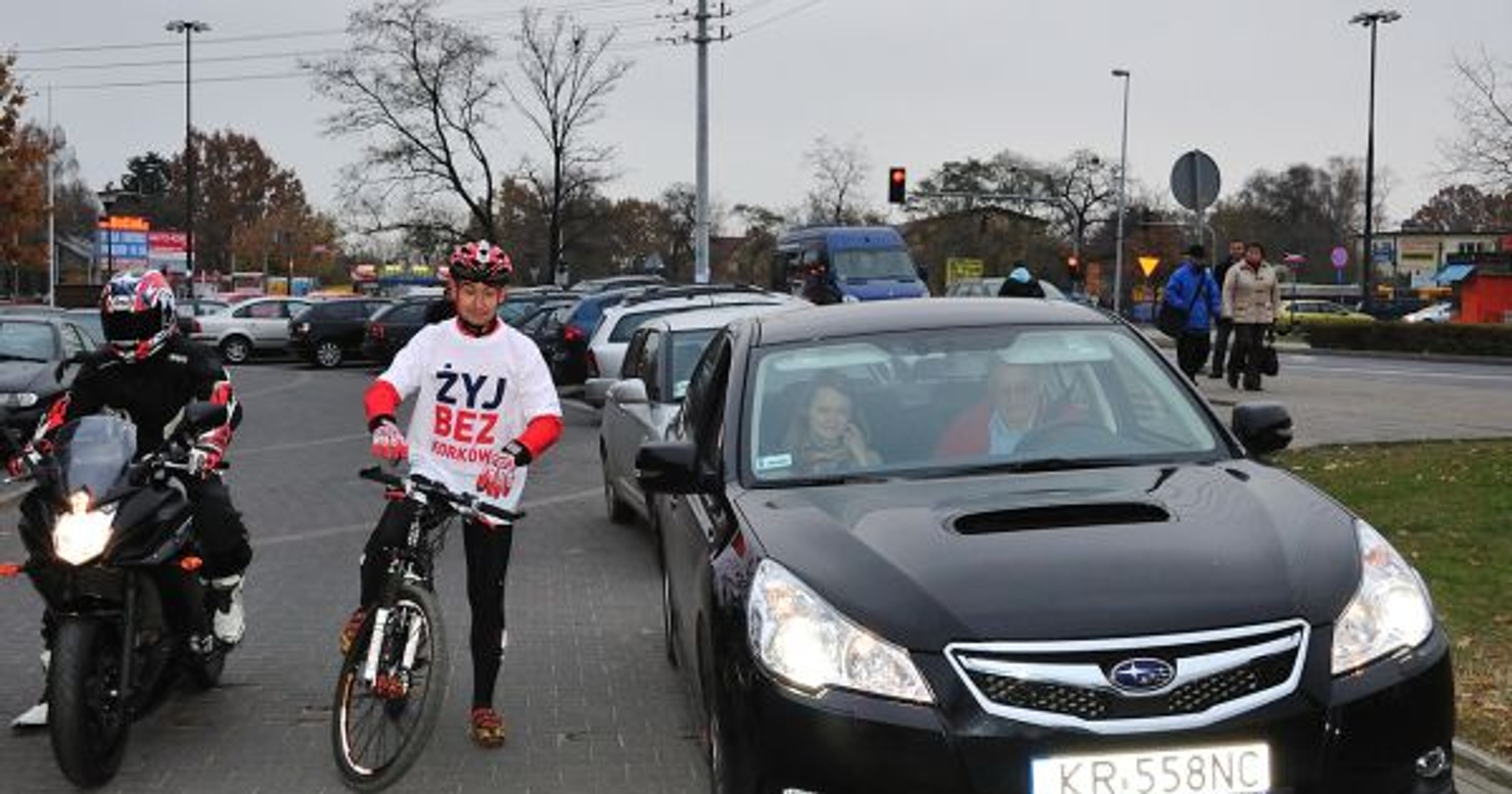 Start wyścigu "Żyj bez korków"