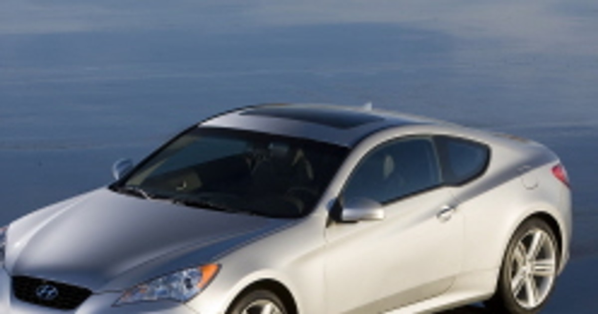 Hyundai: Genesis Coupe 2010 ujawnia się