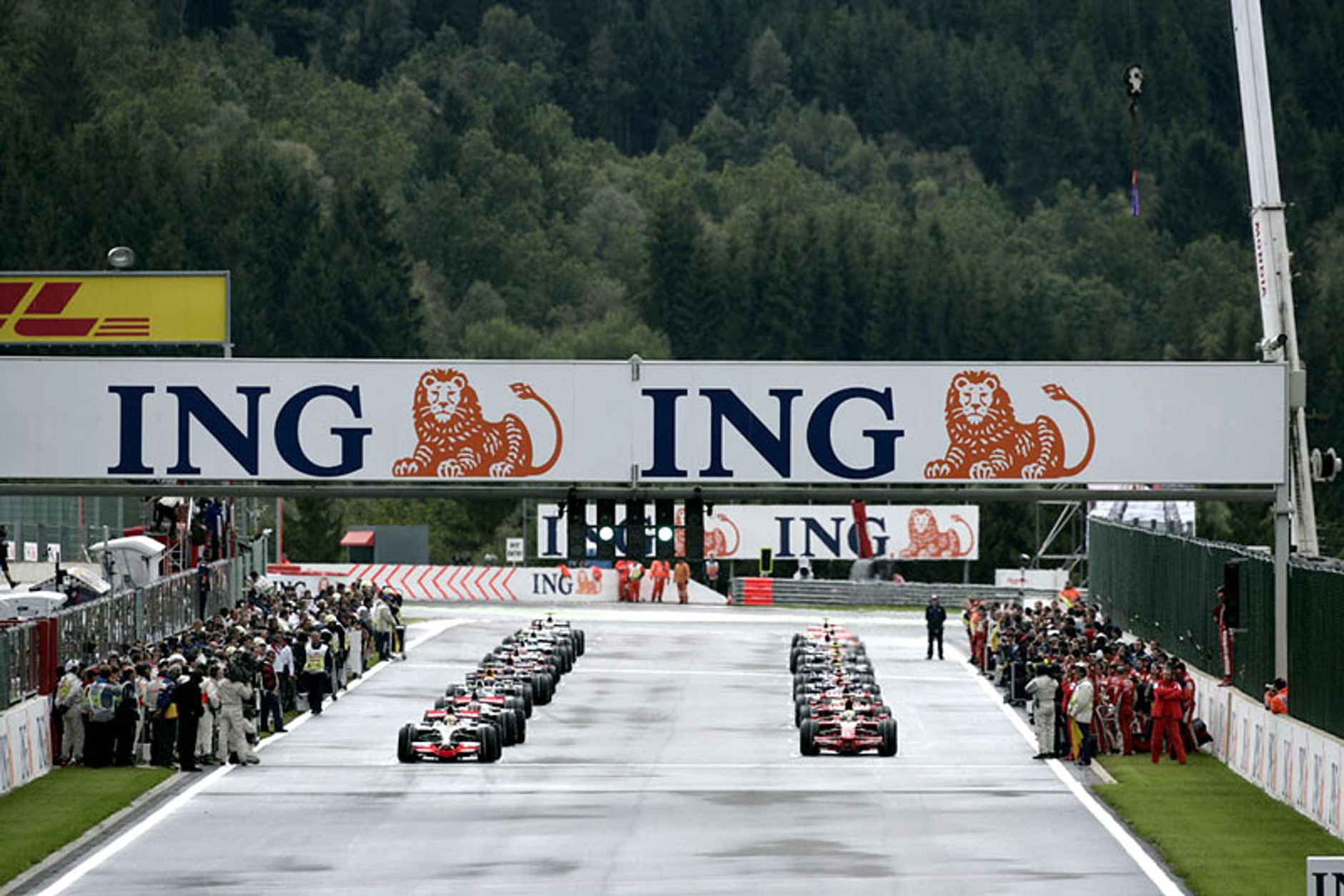 Grand Prix Belgii 2008: fotogaleria Jiří Křenek