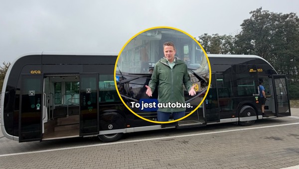 Irizar ie tram 12 testowany w Warszawie