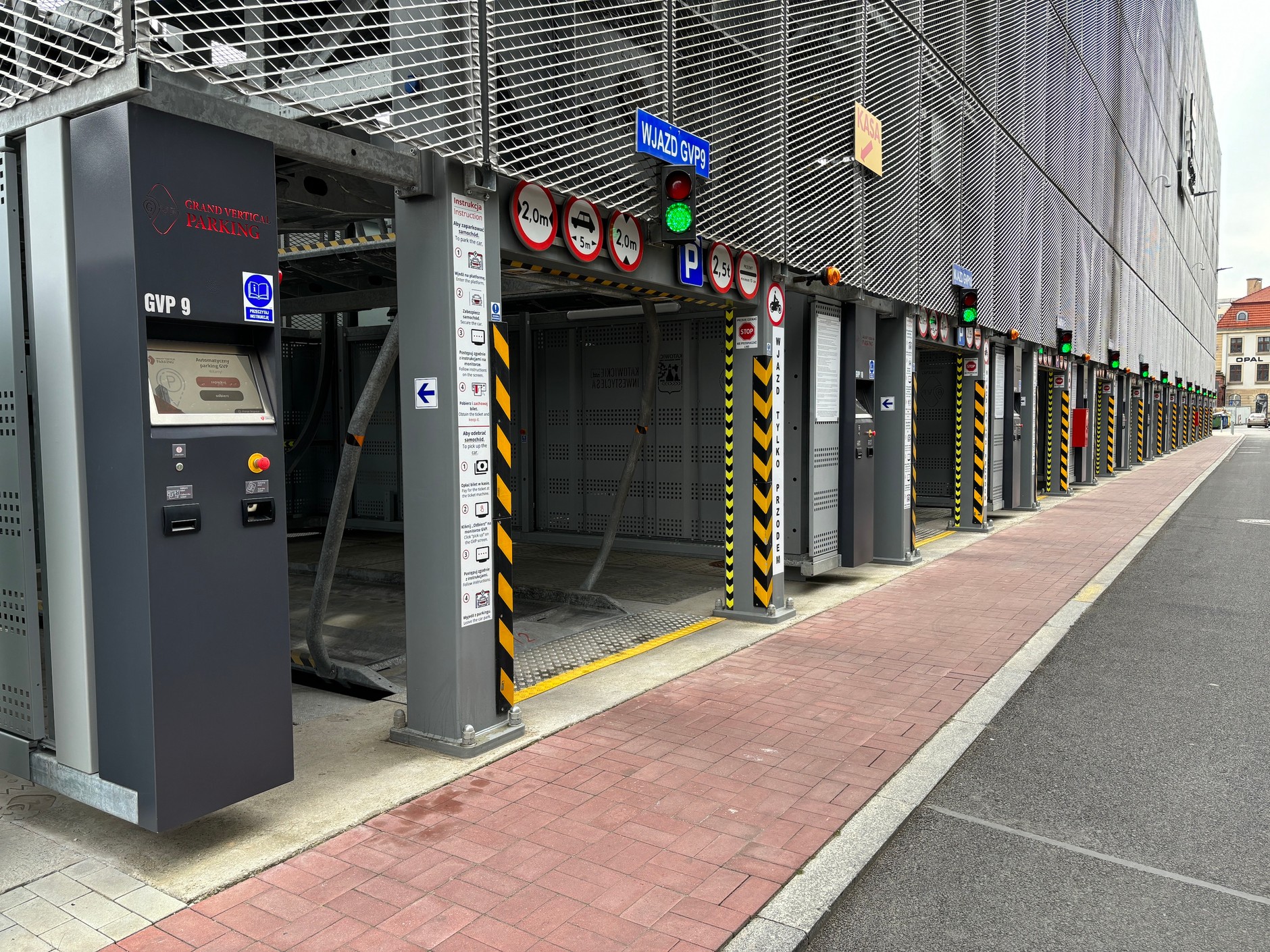 Parking automatyczny w Katowicach