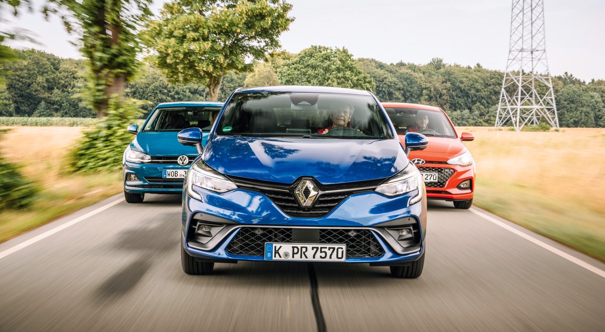 Nowe Renault Clio kontra Hyundai i20 i Volkswagen Polo - czy poradzi sobie z rywalami?
